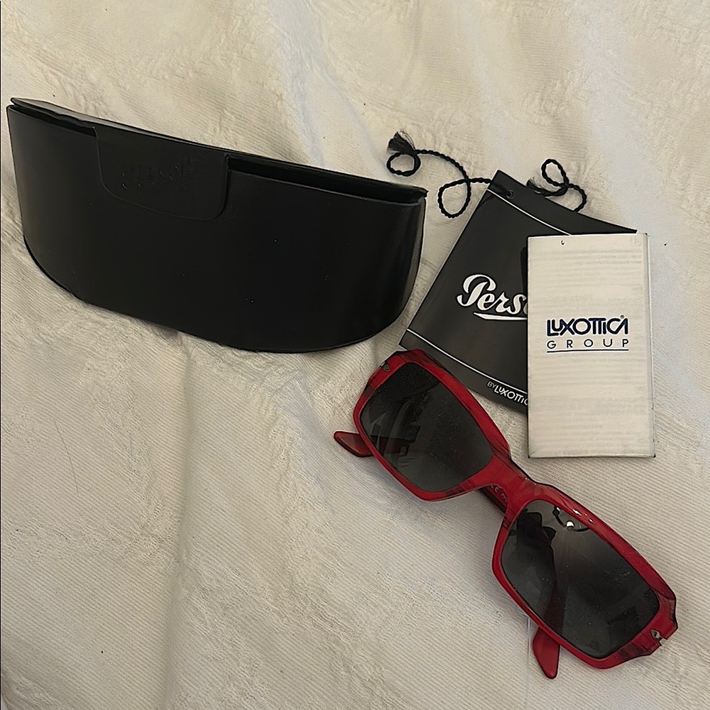 Persol Bold Red Sunglasses VINTAGE